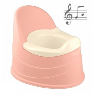Пластишка горшок музыкальный 300333 розовый