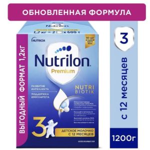 Нутрилон Премиум 3 молочный напиток 1200 гр.
