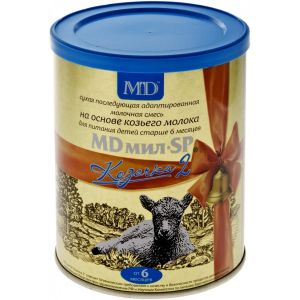 МД мил SP Козочка 2 смесь на основе козьего молока 800 гр.