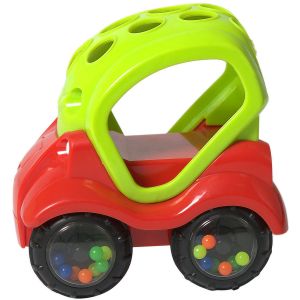Машинка-неразбивайка красно-зелёная 900001