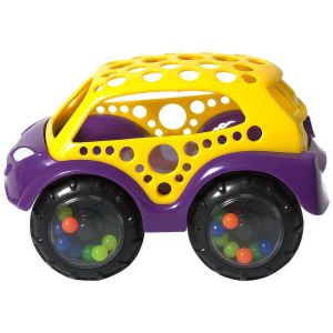 Машинка-неразбивайка жёлто-фиолетовая 900003