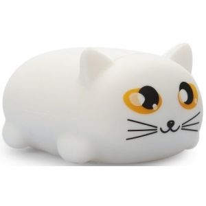 Хэппи Беби мяукающий котик, белый 330374