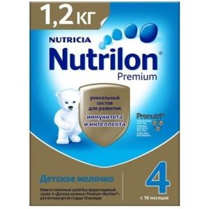 Нутрилон Премиум 4 молочный напиток 1200 гр.