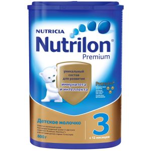 Нутрилон Премиум 3 молочный напиток 800 гр.