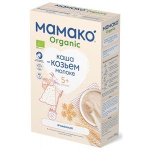 Мамако Органинк каша ячменная на козьем молоке 200 гр.