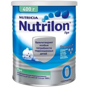 Нутрилон Пре 1 смесь для маловесных и недоношенных детей 400 гр.