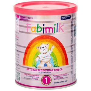Фабимилк 1 молочная смесь 400 гр.