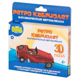 Бебелот 3D-пазл Ретро кабриолет заводной 0505022