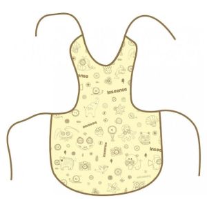 Инсинс нагрудник с рисунком 4893 желтый