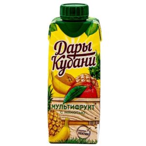 Дары Кубани сок мультифрукт 250 мл.