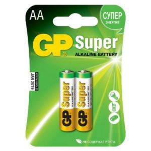 GP Супер батарейка АА 2 шт.