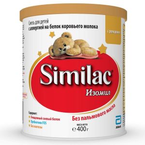 Симилак Изомил Соя соевая смесь 400 гр.