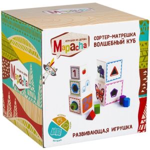 Мапача сортер Матрешка волшебный куб 76678