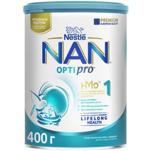 Нан Оптипро 1 молочная смесь 400 гр.