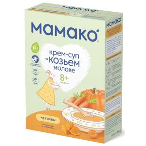 Мамако крем-суп из тыквы на козьем молоке 150 гр.