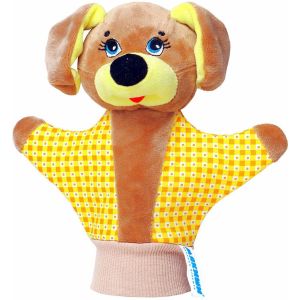 Мякиши игрушка-рукавичка Собачка 123